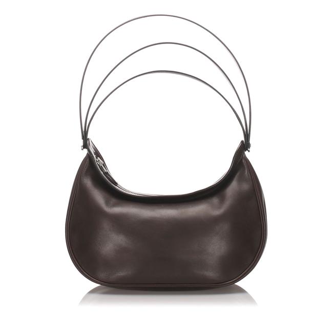 Hermes Caporal Brown Leather Tote