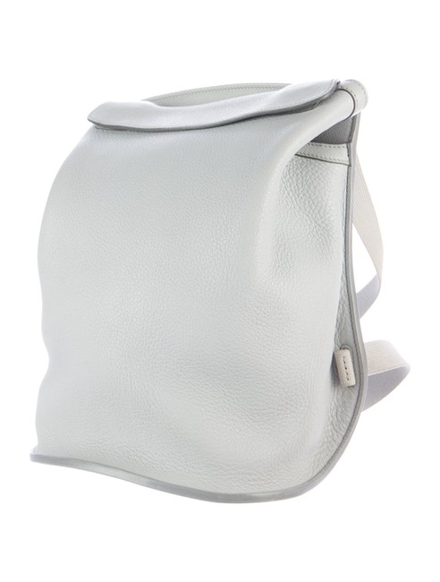 Hermes Clemence Etrusque Blue Leather Backpack