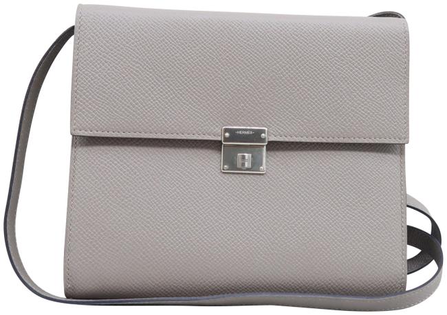 Hermes Etoupe Epsom Shoulder Bag