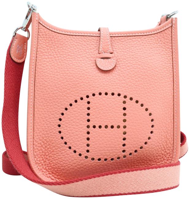 Hermes Evelyne Iii Mini Orange Togo Shoulder Bag