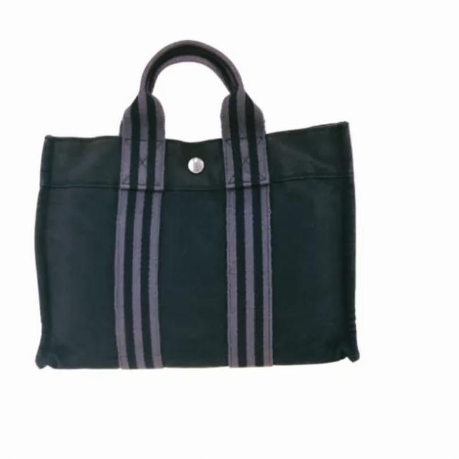 Hermes Handbag Canvas Tote