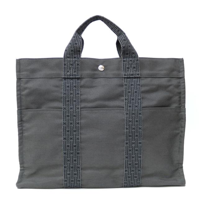 Hermes Handbag Ale Line Tote Mm Ladies Mens Gray Satchel
