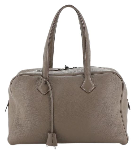 Hermes Handbag Clemence 35 Victoria Ii Shoulder Bag