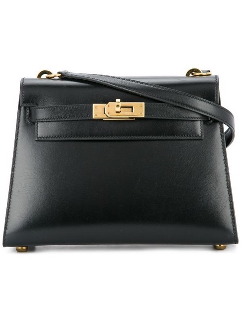 Hermes Kelly Box Rare Leather Mini 20 Shoulder Bag