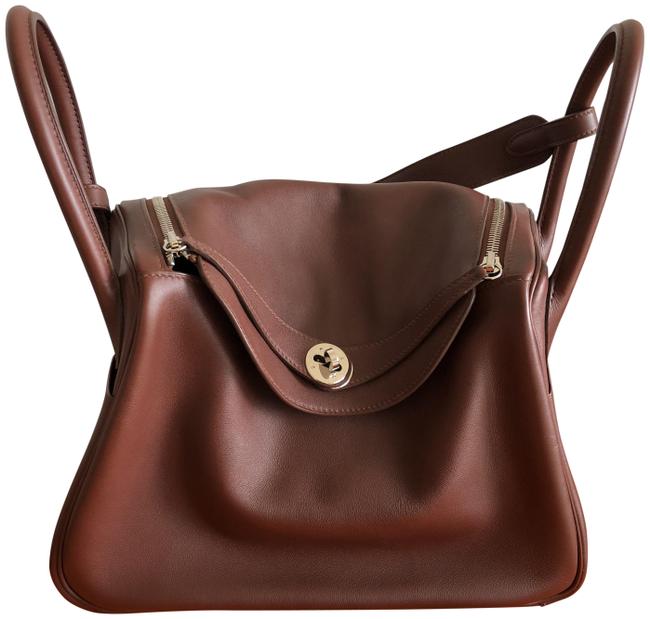 Hermes Lindy 26 Swift Leather Tote