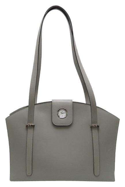 Hermes Lynn Ladies Light Gray Box Calf Leather Shoulder Bag
