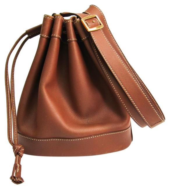 Hermes Market Gold Courchevel Leather Shoulder Bag