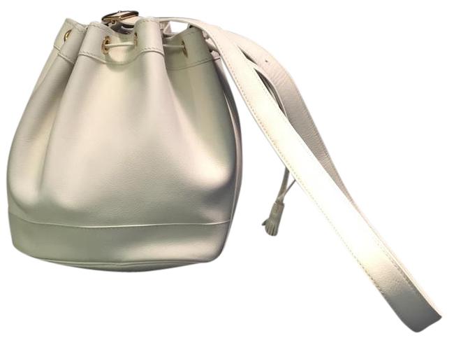 Hermes Bucket Market Pm Drawstring Off White Ardenne Leather Shoulder Bag