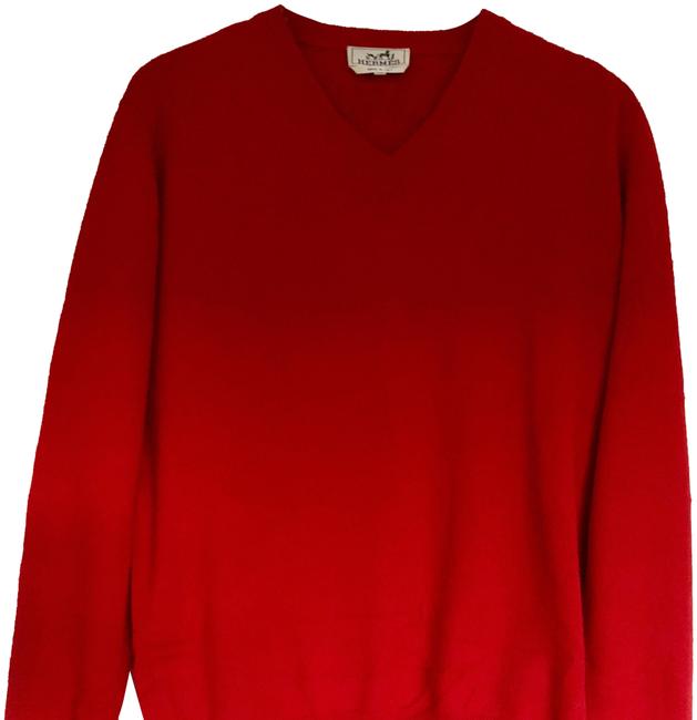 Hermes Men Cashmere Red Sweater