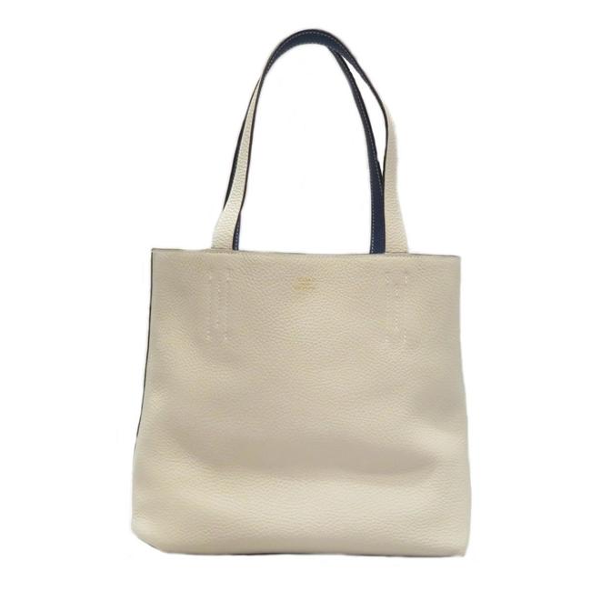 Hermes Reversible Bag 28 Beton Brighton Blue Taurillon Clemence Leather Tote