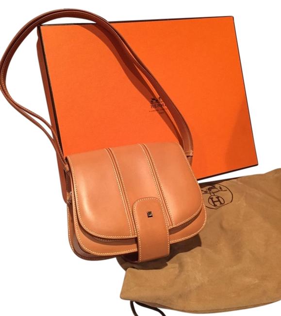 Hermes Shoulder Bag SatchelShoulder CamelTan Leather Satchel