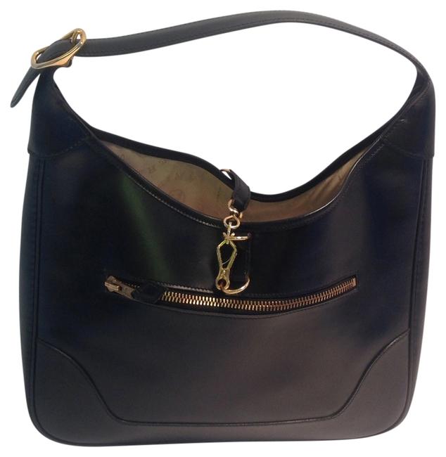 Hermes Trim Box 31 Vintage Ghw Black Leather Shoulder Bag