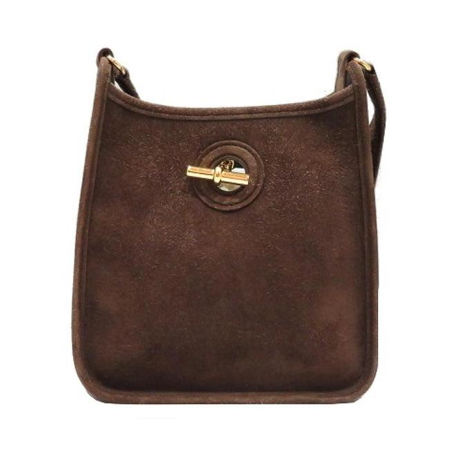 Hermes Vespa Tpm Doblis Brown Shoulder Bag