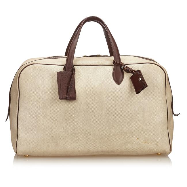 Hermes Victoria 50 Brown Leather WeekendTravel Bag