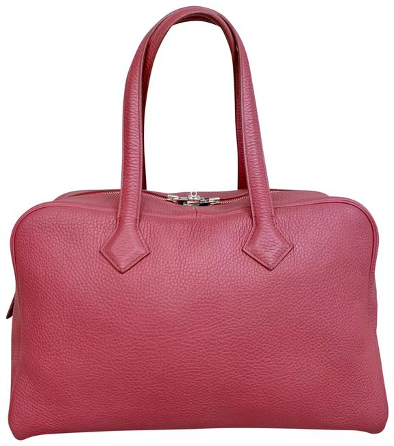 Hermes Victoria Ii 35 Purple Togo Shoulder Bag