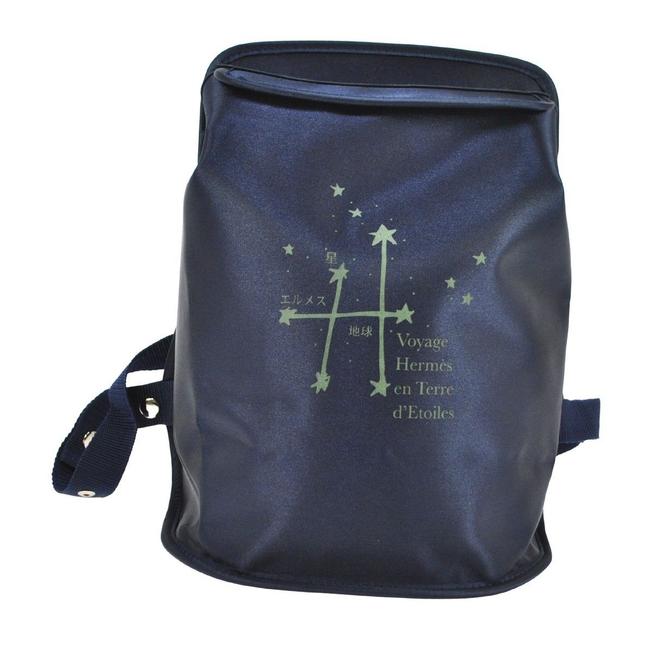 Hermes 2000 Exhibition At The Stars Only Japan E03338 Navy Nylon Backpack
