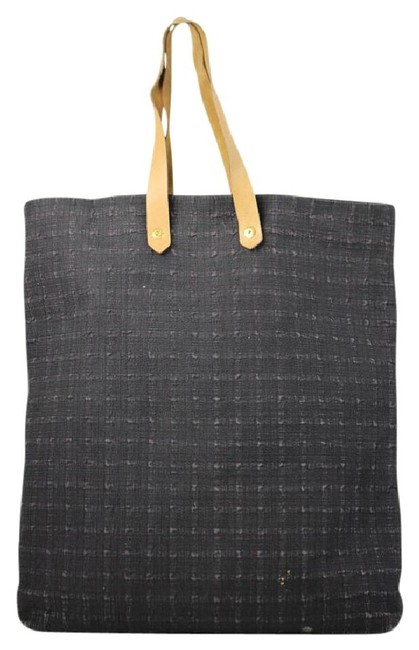 Hermes Ahmedabad Bag Herlm7 Black/Beige Black/Beige Tote