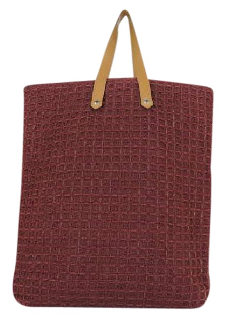 Hermes Ahmedabad Quilted 217753 Red Tote