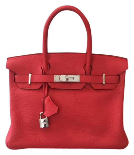 Hermes Birkin 30 Bougainvillea Togo Satchel