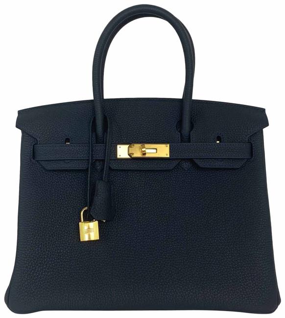 Hermes Birkin 30 Cm Togo Gold Hardware Vert Rosseau Leather Tote