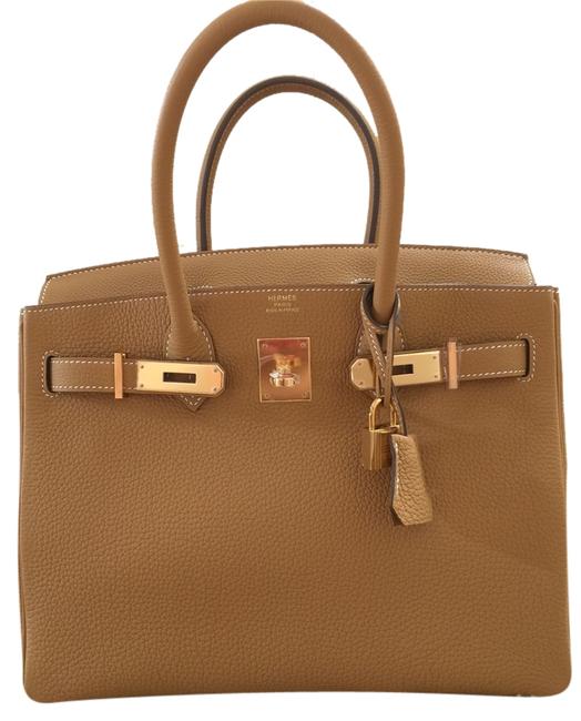 Hermes Birkin 30 Natural Sable Togo Tote