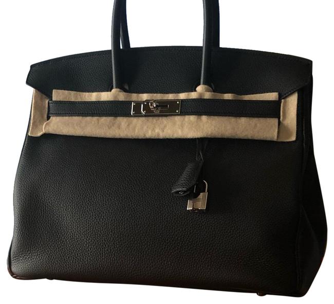 Hermes Birkin 35 Cm 2018 Black Leather Satchel