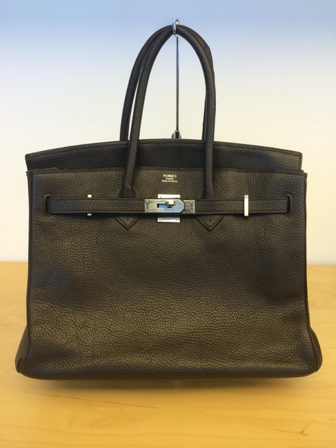 Hermes Birkin Dark Brown Leather Tote
