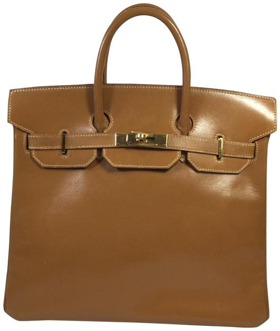 Hermes Birkin Hac Courchevel with Gold Hardware