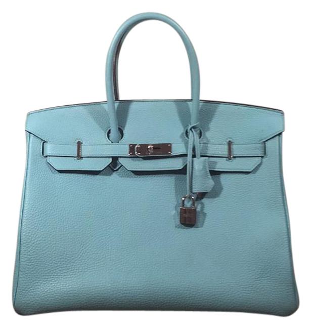 Hermes Birkin Palladium Togo 35 Tote