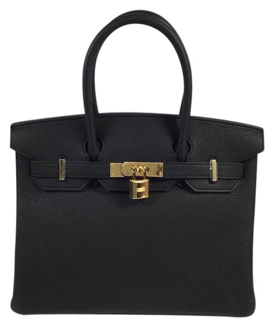 Hermes Black Togo Leather Birkin 30
