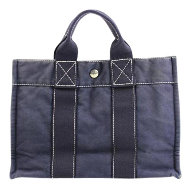 Hermes Blue 4hera817 Tote