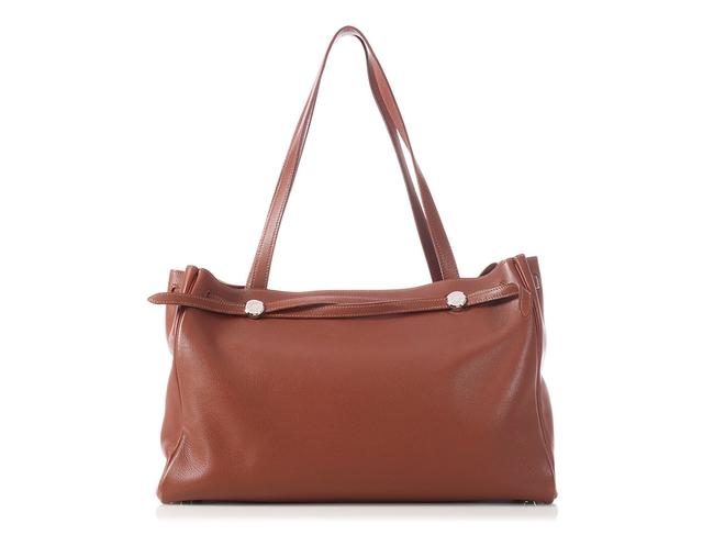 Hermes Cabana Brown Swift Leather Tote