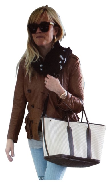 Hermes Canvas &amp; Leather Satchel