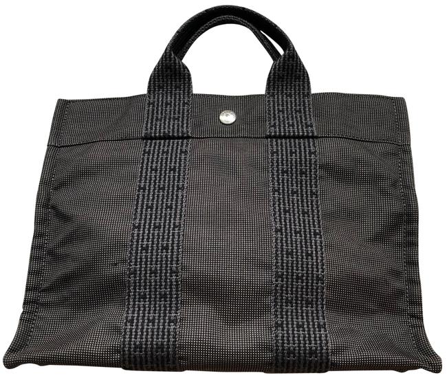 Hermes Bag Canvas Small Tote