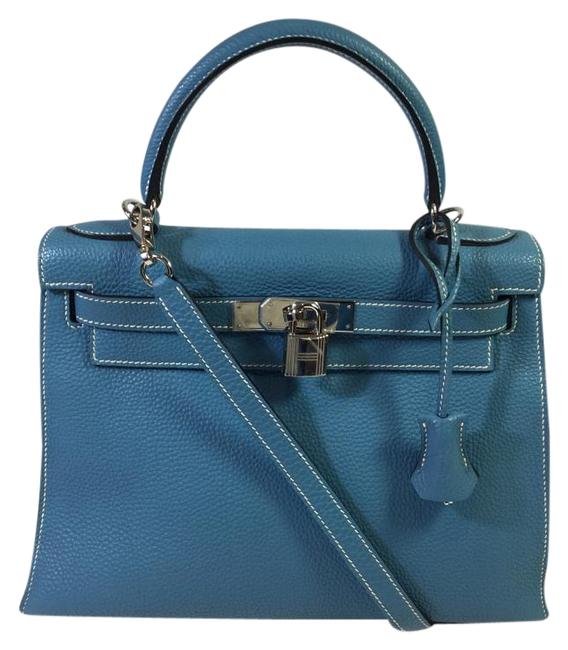 Hermes Clemence Leather Kelly Sellier 28