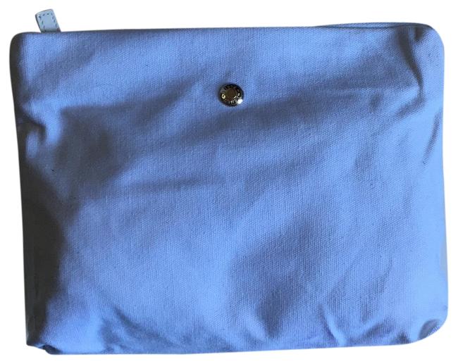 Hermes Cosmetic White Coated Clutch