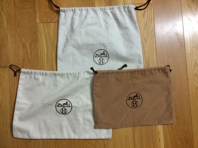 Hermes Dust Pouches X 3 Tote