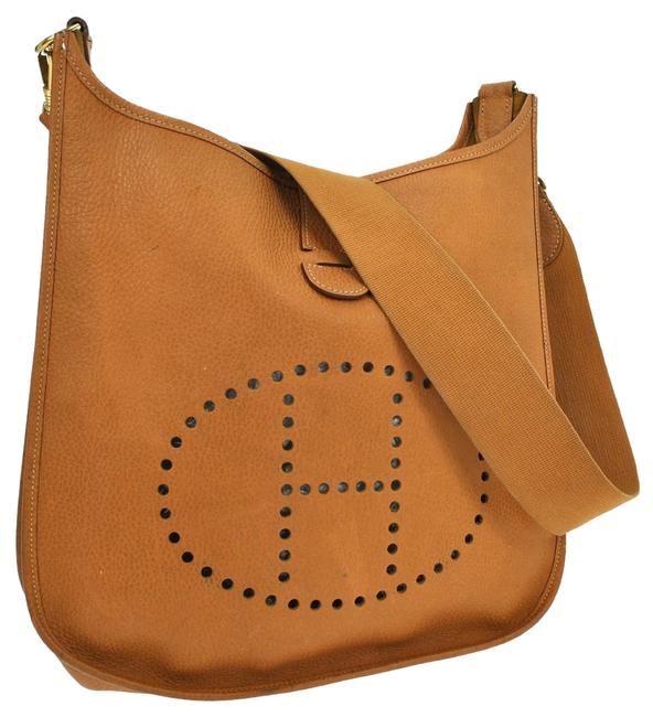 Hermes Evelyn Gm Tan Bag