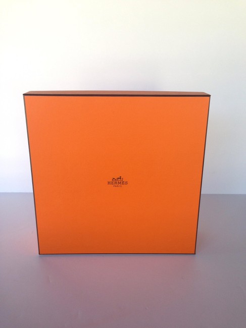 Hermes Evelyne Box Medium Size Tpm Or Display Orange Cardboard Shoulder Bag