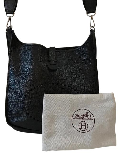 Hermes Evelyne Clemence Gm Leather Cross Body Bag