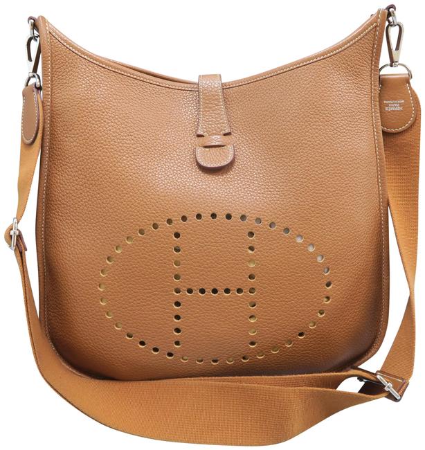 Hermes Shoulder Evelyne Gm Iii Peru Togo Cross Body Bag