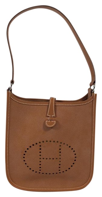 Hermes Evelyne I Tpm Brown Leather Hobo Bag
