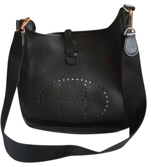 Hermes Evelyne Ii Pm Black Cross Body Bag