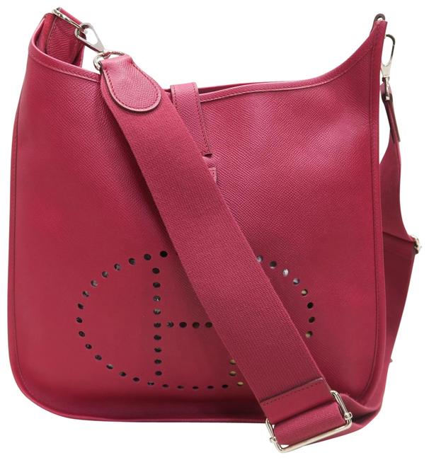 Hermes Evelyne Iii Gm Mediumvioletred Epsom Cross Body Bag