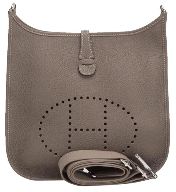 Hermes Evelyne Iii Pm 29 Stamp 2017 Etoupe Clemence Cross Body Bag