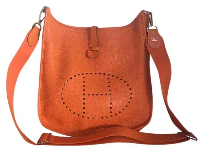 Hermes Evelyne Iii Pm Clemente Taurillon Handbag Cross Body Bag
