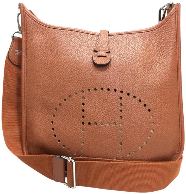 Hermes Evelyne Iii Pm Epsom Calfskin Leather Shoulder Bag
