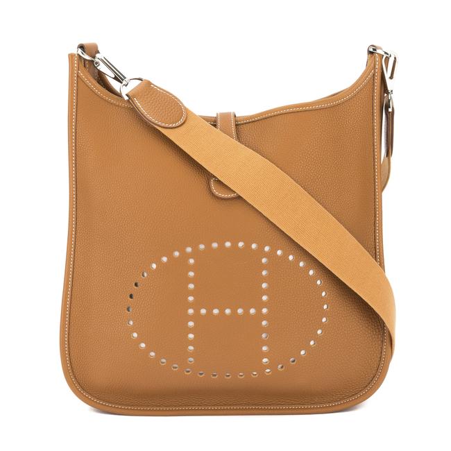 Hermes Evelyne Meil Togo Leather Shoulder Bag