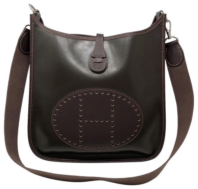 Hermes Evelyne Pm Brown Cross Body Bag