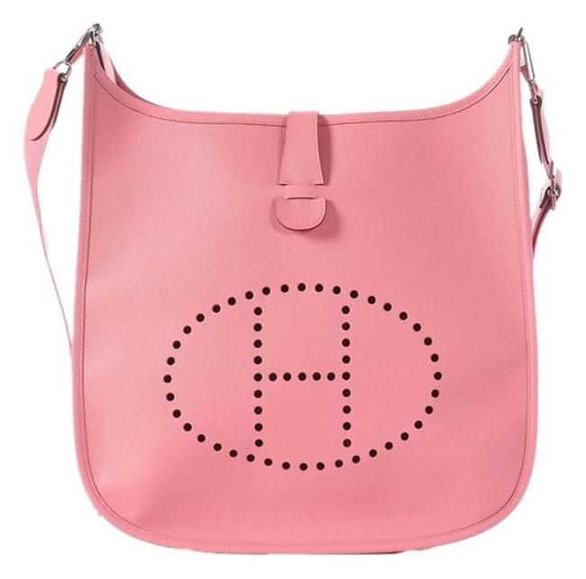 Hermes Evelyne Rose Confetti Iii Gm Cross Body Bag